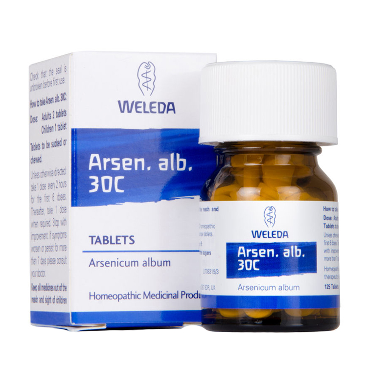 Weleda Arsen Alb 30C 125 tabs